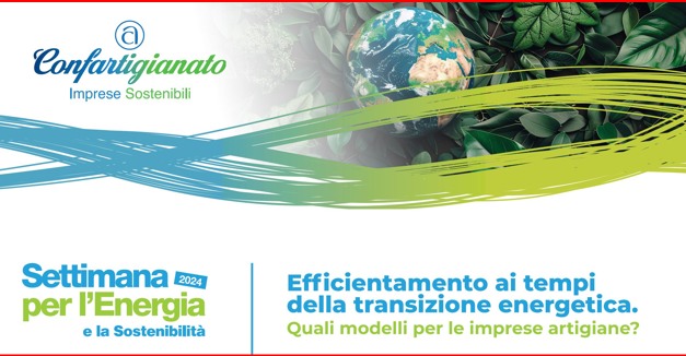 SETTIMANA ENERGIA SOSTENIBILE – L’efficientamento delle imprese ai tempi della transizione energetica: un presente e un futuro più sostenibile e meno impattante. Venerdì 25 ottobre a Cagliari evento organizzato da Confartigianato Sardegna con esperti e Istituzioni. Tra gli ospiti il popolare meteorologo Luca Mercalli. Giacomo Meloni (Presidente Confartigianato Sardegna): “Consapevolezza, competenze e coraggio: le 3 C del futuro sostenibile degli imprenditori sardi. Ma è necessaria la sensibilità politica per sostenere chi vuole cambiare”. Evento regionale pubblico aperto a imprese Istituzioni, Politica e professionisti.