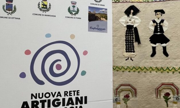 ARTIGIANATO ARTISTICO NUORESE – “Intelligenza artigiana vs intelligenza artificiale”: un confronto tra tradizione e innovazione a Nuoro giovedì 15 maggio alle 11.00. Iniziativa organizzata da Confartigianato Nuoro Ogliastra e finanziata dal GAL Barbagia per il progetto “Nuova Rete degli Artigiani di Barbagia”.