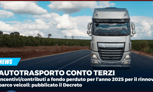 TRASPORTO MERCI – 13 milioni di euro per camion ecologici e sostenibili. Confartigianato Trasporti Sardegna: “Passo in avanti per l’ammodernamento delle flotte”. Per le imprese a disposizione uffici territoriali e un form dedicato.