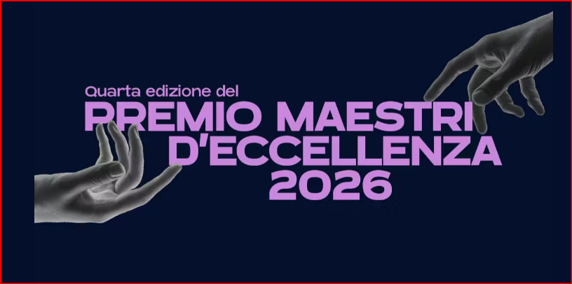MAESTRI ECCELLENZA PREMIO 2026