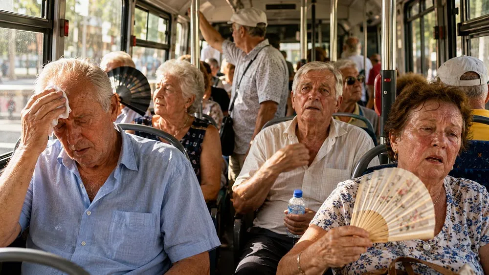 ANZIANI ED EMERGENZA CALDO – Nelle giornate di caldo estremo, mezzi pubblici gratuiti per gli over 70 sardi: la proposta di ANAP Pensionati Confartigianato Sardegna. Appello del Presidente Regionale Giovanni Mellino: “Una misura semplice e di civiltà già adottata in diverse realtà italiane”.